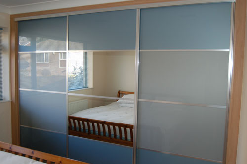 Sliding Mirror and Glass Doors. Fitted Bedrooms and Sliding Doors. Individually Fitted by Newbold bedrooms.