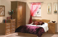 Fitted bedrooms - Torino Light Oak