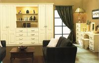 Fitted bedrooms - Westbury Buttermilk