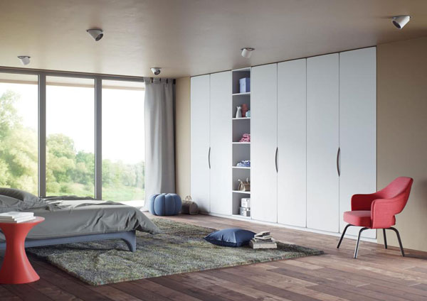 Floor to ceiling fitted wardrobes – Newbold Bedrooms